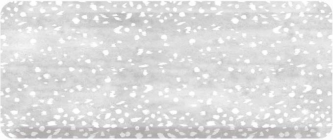 House of Noa Nama Standing Mat – Anti-Fatigue Kitchen Mats for Floor, Cushioned & Non-Slip Kitchen Comfort Mat for Standing, Thick Foam Anti-Fatigue Mat for Kitchen & Workspaces, Fawn Silver 22" x 54"