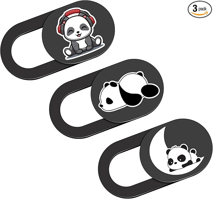 HKDGYHON Laptop Camera Cover Slide Cute, Phone Accessories, Webcam Cover, Lovely Puppy Computer Camera Cover for iPhone iPad MacBook Pro Computer iMac PC, Laptop Accessories Great for Privacy