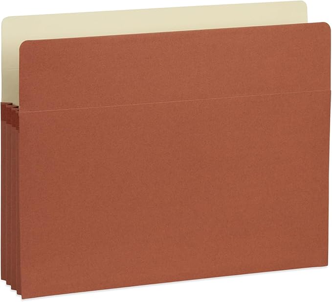 Blue Summit 10 Expanding File Pockets, Accordion File Folders Letter Size, 3.5” Expandable Pockets, Assorted Colors (Pack of 2)