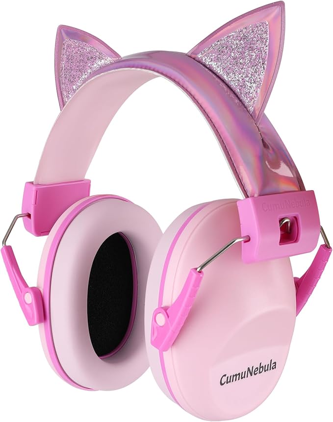 Noise Cancelling Headphones for Kids, Kids Ear Protection 28dB SNR Noise Reduction Ear Muffs for 3-12 Years Toddler/Children, Noise Cancelling Headphones Hearing Protection For Fireworks/Monster Truck