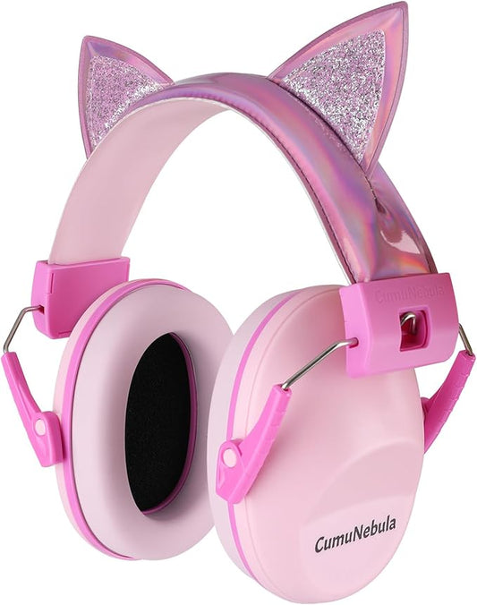 Noise Cancelling Headphones for Kids, Kids Ear Protection 28dB SNR Noise Reduction Ear Muffs for 3-12 Years Toddler/Children, Noise Cancelling Headphones Hearing Protection For Fireworks/Monster Truck