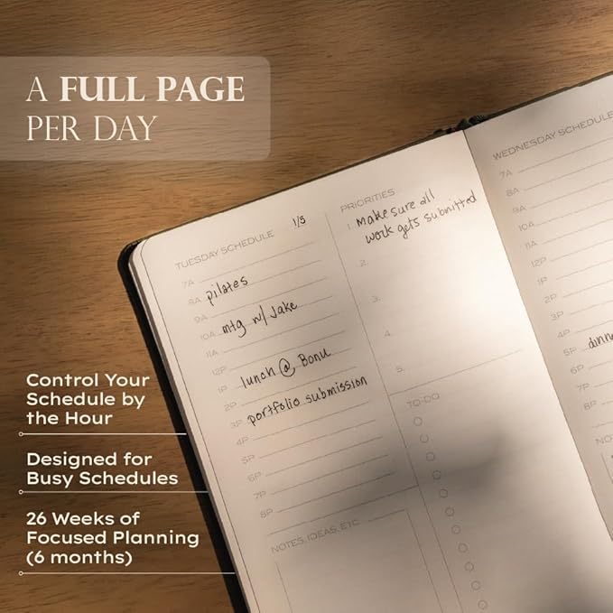 Anecdote 2026-2027 Planner: A Monthly, Weekly & Daily Planner with Calendar | 8.5" x 5.2" | Hardcover To-Do List Organizer, Planning Your Success, Start Anytime, Achieve Productivity Goals (Tie Dye)
