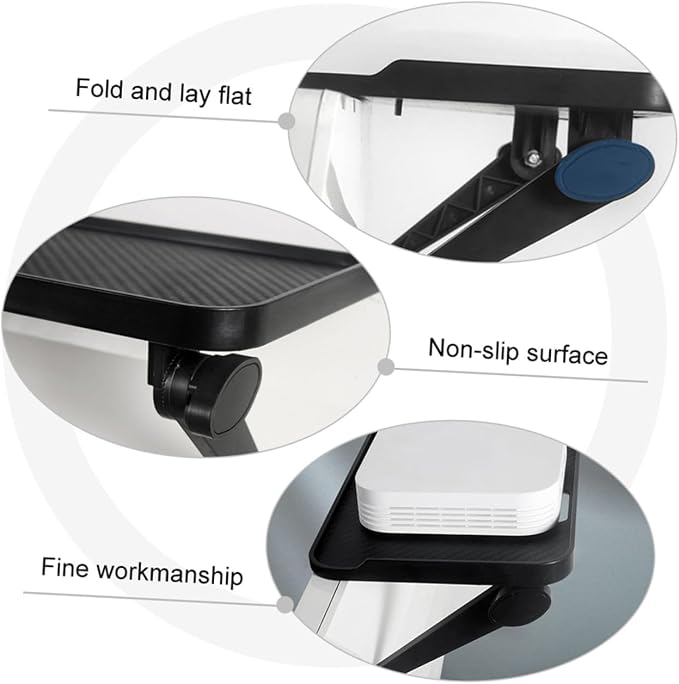 Uonlytech Screen Top's Shelf Monitor Mounting Bracket for Flat-panel Tvs and Computer Monitors Easy Installation Space-saving Design Height Finish for Use