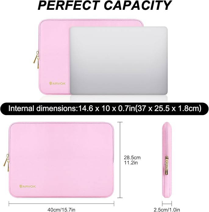 ARVOK Laptop Sleeve Case,Waterproof Notebook Cover for MacBook Air MacBook Pro inch, Computer Carrying Bag