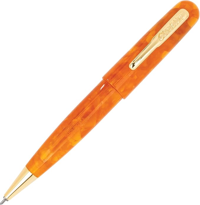 Conklin All American Gel Pen Sunburst Orange | Luxury Gel Pen with Refillable Ink | Bold Color, Smooth Writing, Elegant Design