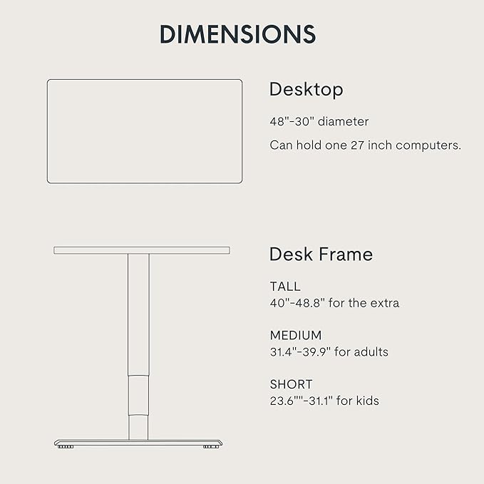 FLEXISPOT E6 MAX Dual Motor 3-Stage 48x30 Inch Heavy Duty Standing Desk, 330lbs Weight Capacity, Height Adjustable Desk w/Cable Management & Wheels (Seamless Maple Desktop + White Frame)