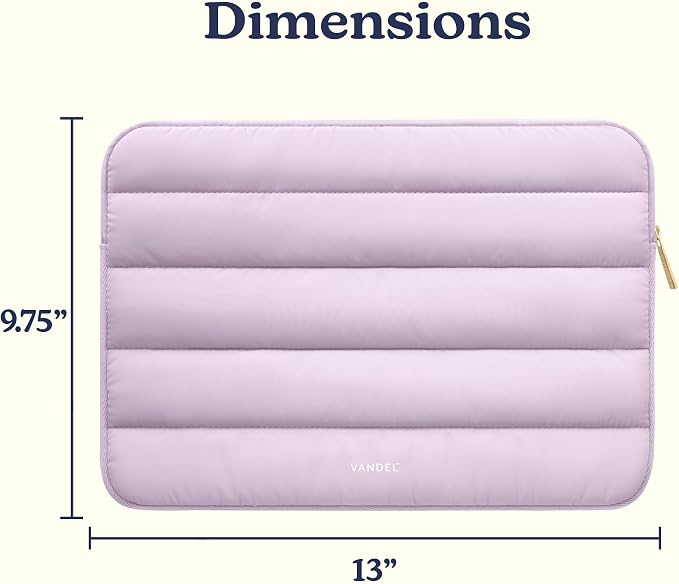 Vandel - The Original Puffy Laptop Sleeve 15-16 Inch Sleeve for Women and Men MacBook Pro 16 in Case, Cute Computer Bag 15.6 Inch HP Carrying Case - Apple, Asus, Dell, HP Laptop Case 15.6 Cover