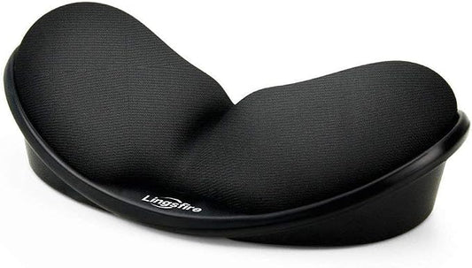 Memory Foam Mouse Wrist Rest Keyboard Wrist Rest Pad Anti-Skid Mousepad Support Wrist Rest Mat for Office Computer Laptop Mac- Durable Comfortable Lightweight Easy Typing(5.1 * 2.8" Black)