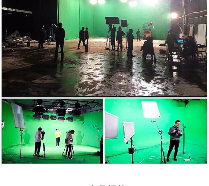 Green Screen Backdrop 10x20ft Photo Backdrop Chromakey Muslin Portrait Green Backdrop for PS Keying/Video Creation/Studio Portrait Shoots