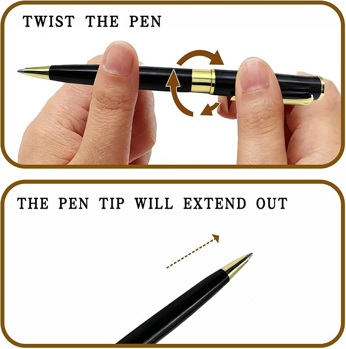 ABNTY Doctor Gifts from Patients, Sentimental Appreciation Doctor Keepsake Gift, Custom Engraved Ballpoint Pen with Metal Case