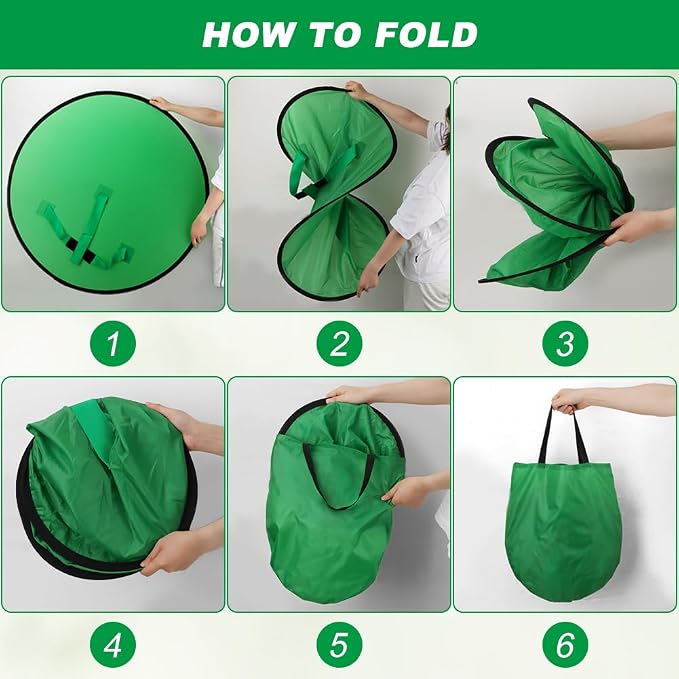 1 PC Green Screen Background, Nylon Background Screen Portable Foldable Backdrop for Live Streaming, Chair Photo Studio Solid (Green, 75cm，only Screen,NO Stand)