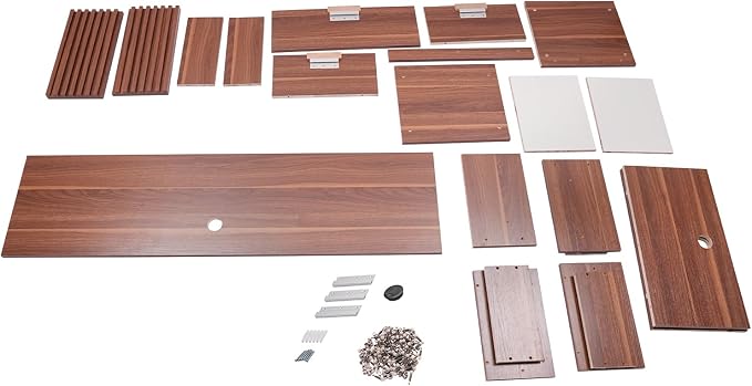 Wall Mounted Desk, Multifunctional Laptop Computer Table Writing Workstation Wall Organizer with Pull Out Drawer, 120lbs Capacity Floating Laptop Desk Wall Mounted Table for Home Office Kitchen