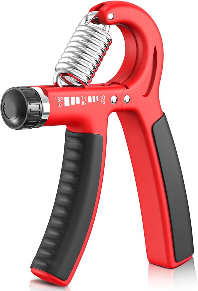 FitBeast Grip Strengthener Forearm Strengthener, Adjustable Hand Grip Strengthener for Strength Training & Rehabilitation, 10-132 lbs Resistance, Ideal for Athletes and Physical Therapy (1 Piece)