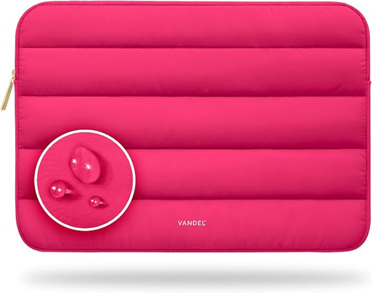 Vandel The Original Puffy Laptop Sleeve Case, 13-14 inch Laptop Sleeve Bag Case 13.3 Inch, Compatible with MacBook Air 13, Pro 14/13 iPad Pro 12.9, HP Dell ASUS, Computer Bag Cover