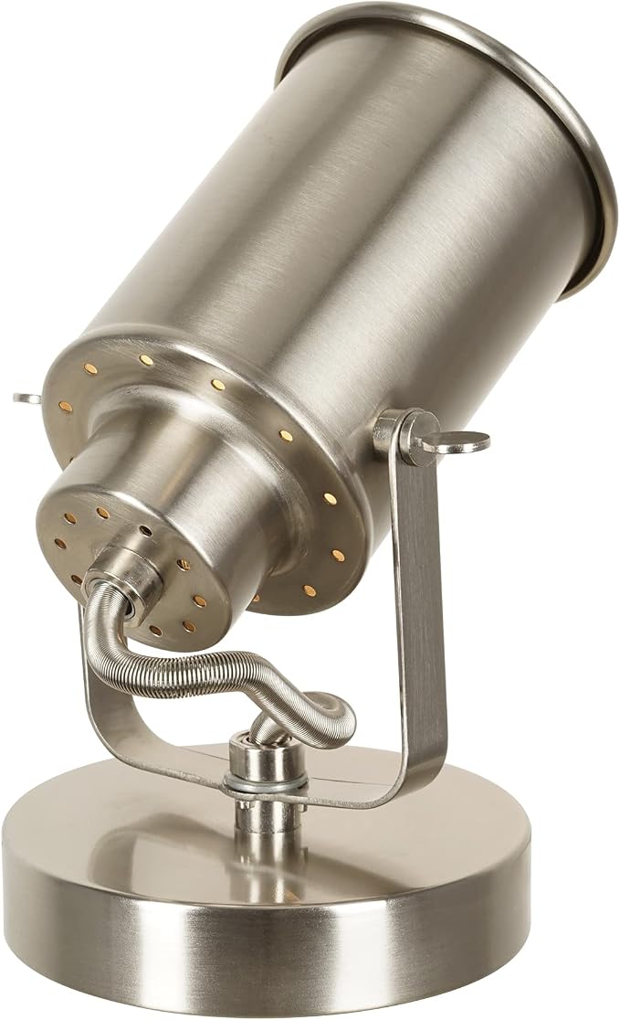 Catalina Lighting Modern Multipurpose Spotlight Desk or Wall Mount Accent Lamp, 6", Brushed Nickel, Pack of 1