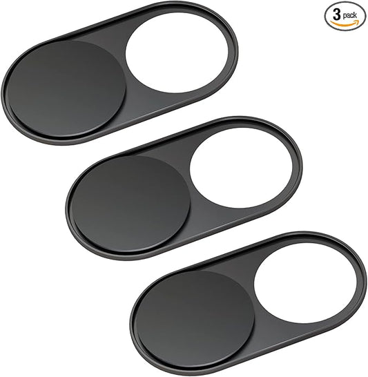 HKDGYHON Laptop Camera Cover Slide, Metal Webcam Cover, Super-Thin 0.023 inch Magnetic Camera Cover Slide, Protect Privacy, Compatible with MacBook, iMac, Laptop, PC, iPad, iPhone
