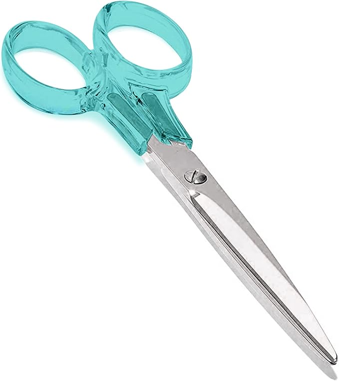 3-Piece Acrylic Desk Set, Green with Silver Metal | Ruler, scissors, and staple remover set, Functional and elegant desk accessories, Stationery tools for office, and school