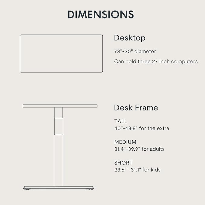 FLEXISPOT E6 Pro Oval Leg Dual Motor 3 Stages Bamboo Whole-Piece Electric Standing Desk 78x30 Inch Board Height Adjustable Electric Sit Stand Up Desk (Black Frame + Bamboo Whole-Piece Desktop)
