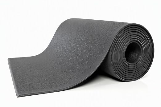 Guardian 24026001 Soft Step Anti-Fatigue Floor Mat, Vinyl, 2'x 60', Black