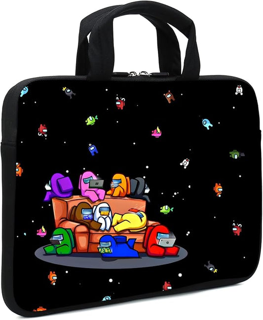 15.6" Laptop Sleeve 14" 15" 15.4" Chromebook Case Ultrabook Case Notebook Sleeves PC Messenger Bag (CSJQR-1)
