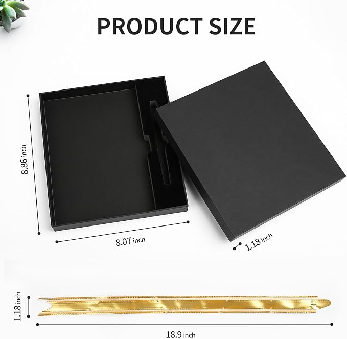 TSFPapier A5 Lined Notebook with Pen & Gift Box 216 Pages PU Leather Journals for Women Men 100GSM Thick Paper College Ruled Notebook for Gifts,School,Travel,Business,Work,Home Writing (Black)