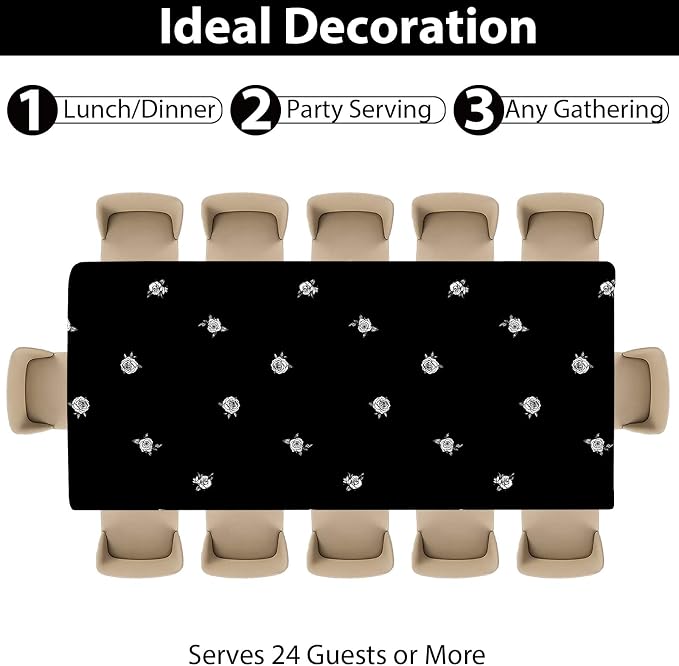 Death To My 30s Birthday Party Supplies Serves 24 Rip 30s Party Decorations 40th Paper Plates Napkins Disposable Black 40th Birthday Tablecloth Set Tableware Kit for My Youth Funeral