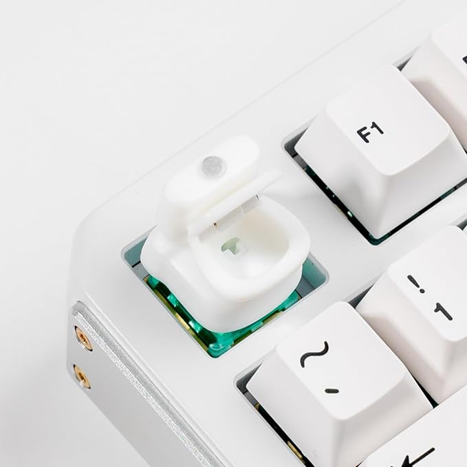 Artisan Toilet Keycap, Resin, 1U Size, RGB Backlit Compatible, Removable Cover Design for MX Mechanical Keyboard Switches, Gaming