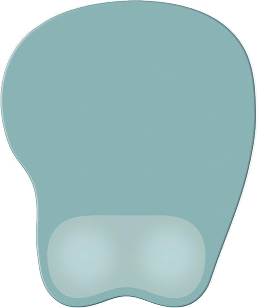 Ergonomic Mouse Pad,Non Slip Mousepad Wrist Rest Support for Office, Computer, Laptop & Mac(A-Grey Blue)