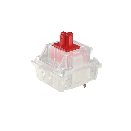 CHERRY MX2A RGB RED Switch Kit, 36 Mechanical Keyboard Switches, Ideal for DIY, Hot Swap or Gaming Keyboard, Linear Switch with No Click, Smooth & Direct