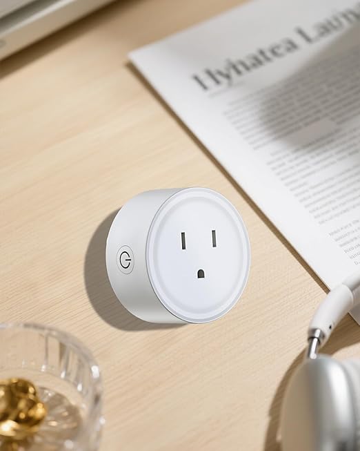 Smart Home WiFi Outlet with Remote Control & Timer Function - Compatible with Alexa,Wireless 2.4GHz Network - Smart Outlet for Easy Home Automation & Energy Saving(2 Pack)