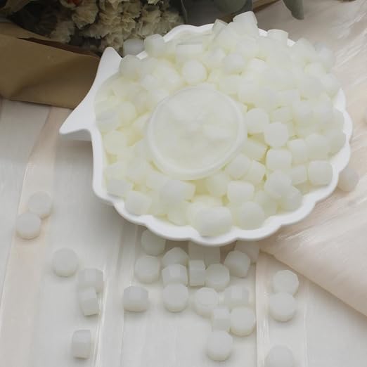 250pcs Translucent Wax Seal Beads, Andotopee Premium Half-Transparent Sealing Wax Pellets for Stamp Seals, Wedding Invitation, Letter Envelope, Thanks Card, Scrapbook DIY & Bridal Crafts