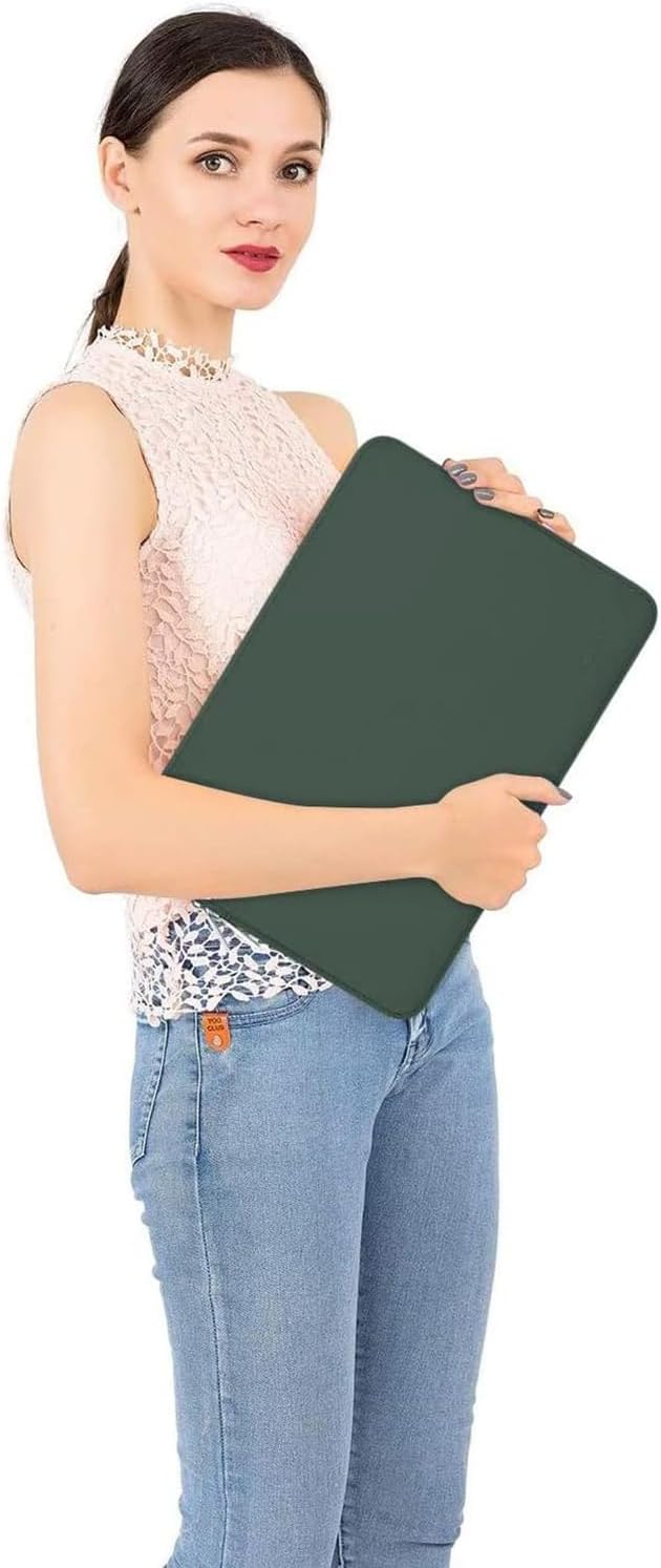 MOSISO Laptop Case 13 inch, 13 inch Laptop Sleeve Bag Compatible with MacBook Neo/Air M5 M4 M3 M2 M1 2026-2018 / Pro M2 M1 2026-2016, Neoprene Computer Sleeve Bag with Small Case, Midnight Green