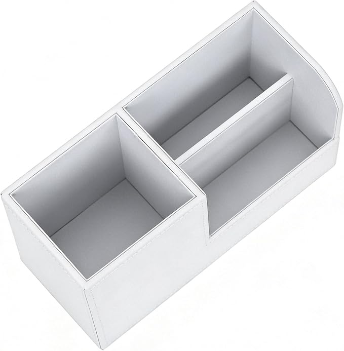 Desk Organizer PU Leather Desk Organizer and Accessories Multifunctional Office Supply Organizer Suitable for Offices Homes and Schools