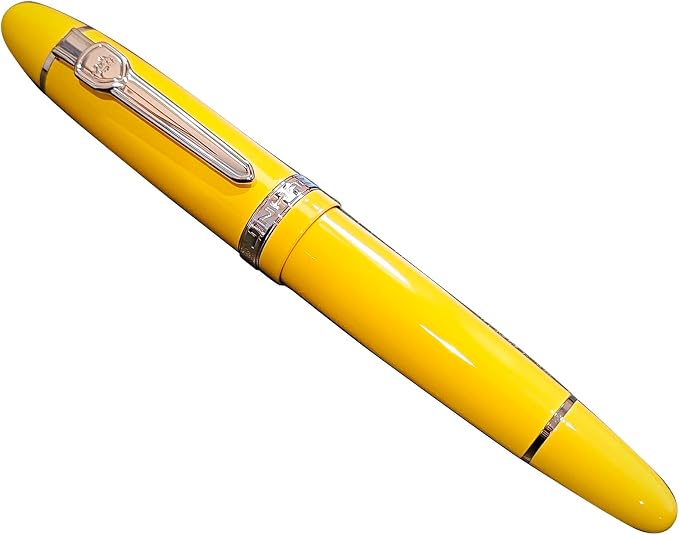 JH159 Rollerball and Ballpoint Pens (Yellow+Silver Clip)