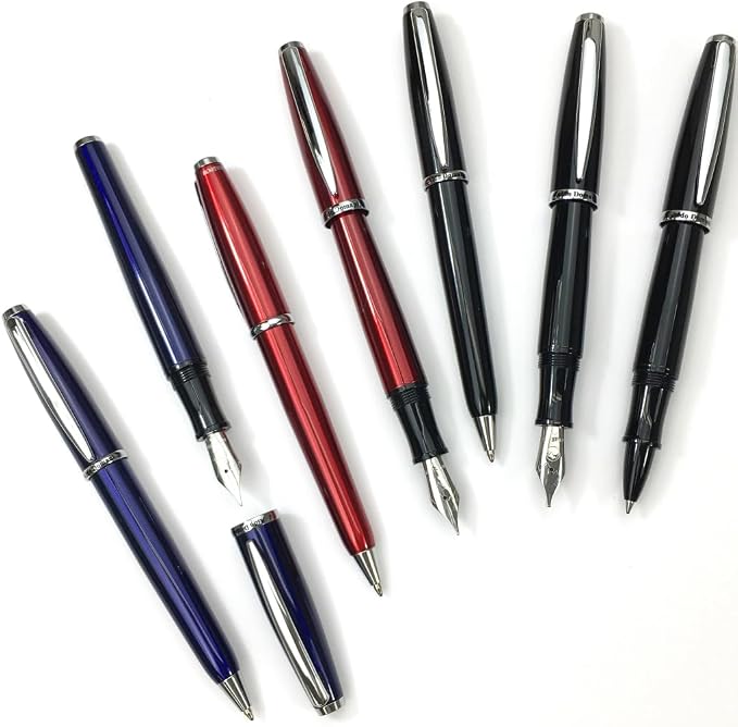 Monteverde USA Aldo Domani Ballpoint Pen - Blue, Italian-Inspired Luxury, Smooth Writing