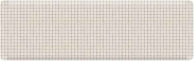 House of Noa Nama Standing Mat – Anti-Fatigue Cushioned Kitchen Mats for Floor | Ergonomic Bounce-Back Foam Kitchen Mats | Anti-Fatigue Mats for Kitchen & Standing | Axel Pewter | 22" x 72"