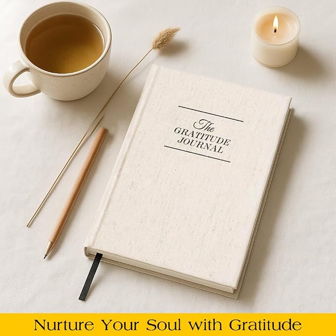 The Original Gratitude Journal - Daily Gratitude Practice with Inspiring Prompts & Quotes for Mindfulness, Reflection & Personal Growth 2026 - Wellness Journal for Men & Women
