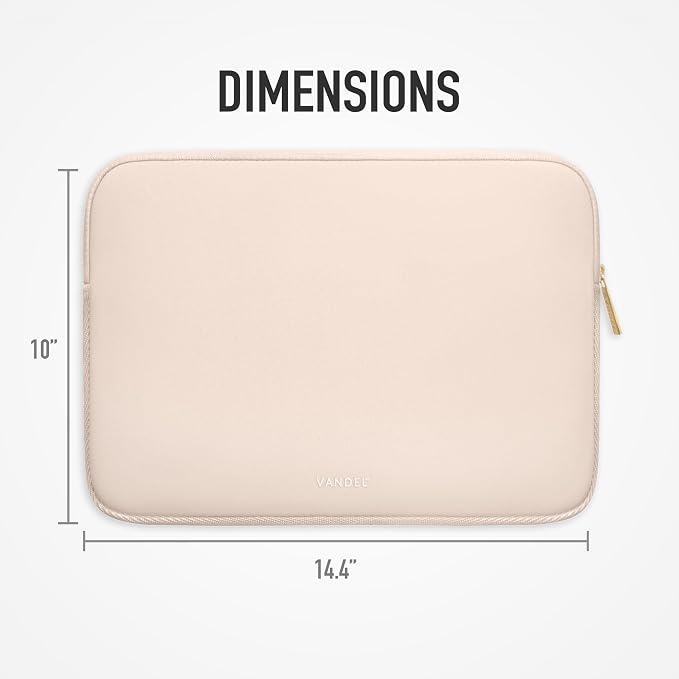 Vandel Slim MacBook Air 15 Inch Laptop Sleeve, 15 inch Laptop Case, Protective MacBook Pro Case, Dell XPS 15 Cover, Surface, Mac Book Air Pouch, Computer Carrying Bag