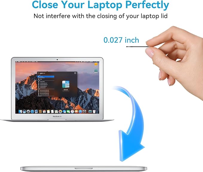CloudValley Upgrade Webcam Camera Cover, [6-Pack] 0.027 inch Metal Camera Cover Slide for Mac, iPad, MacBook Pro, MacBook Air, Laptops, PC/Computer, Tablets, Web Blocker Protect Your Privacy