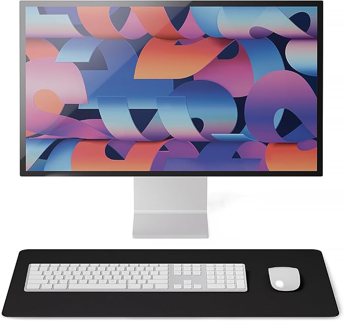Jotsome Leather Desk Pad Mat, Non-Slip Desk Blotter Pad - Desk Protector for Office, Home, Laptop, and Desktop