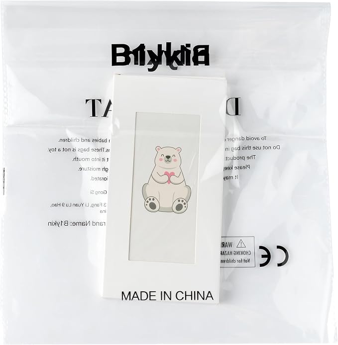 B1ykin Cute Sticky Notes Set - I Just Really Like Polar Bears Self-Stick Notes Pad, 550 Sheets Writing Memo Pages Sticky Notepad for Teacher Appreciation Gifts, School Office Party Supplies (Ice)