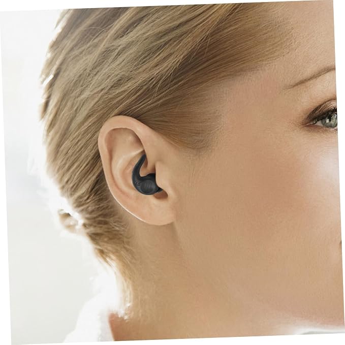 SECFOU Noise Silicone with Storage Case Reusable Comfortable Ear Protection for Sleeping Studying Concerts Noise Reduction for Better Focus and Rest