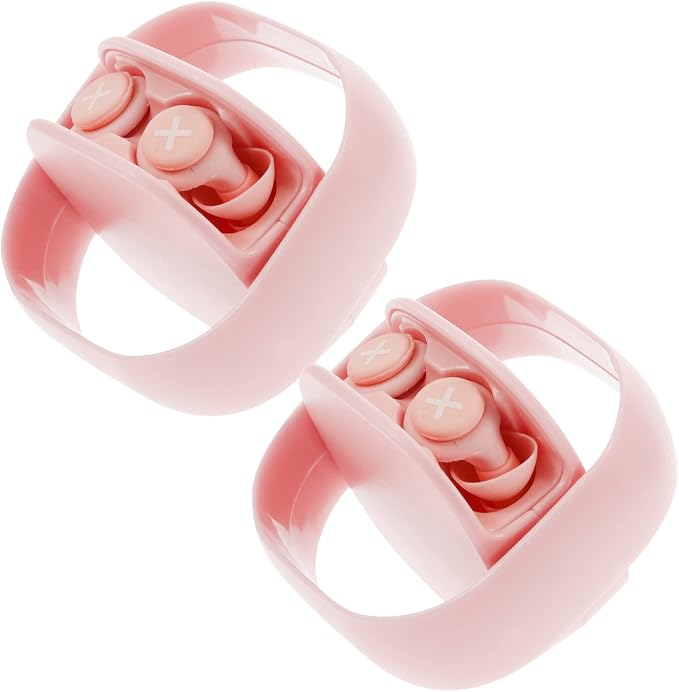 2 Sets Reusable Soft Silicone for Sleeping Travel Swimming Ergonomic Noise Reduction Lightweight Sound for Concentration and Noise Sensitivity