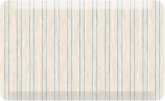 House of Noa Nama Standing Mat – Anti-Fatigue Cushioned Kitchen Mats for Floor | Ergonomic Bounce-Back Foam Kitchen Mats | Anti-Fatigue Mats for Kitchen & Standing | Devon Glacier | 22" x 36"