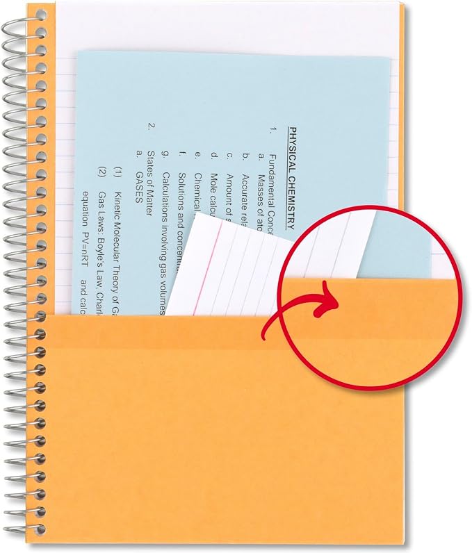 Five Star Spiral Notebook, 2 Subject, College Ruled, 9 1/2" x 6" 80 Sheets, Gray (840029AA3-ECM) (Pack of 12)