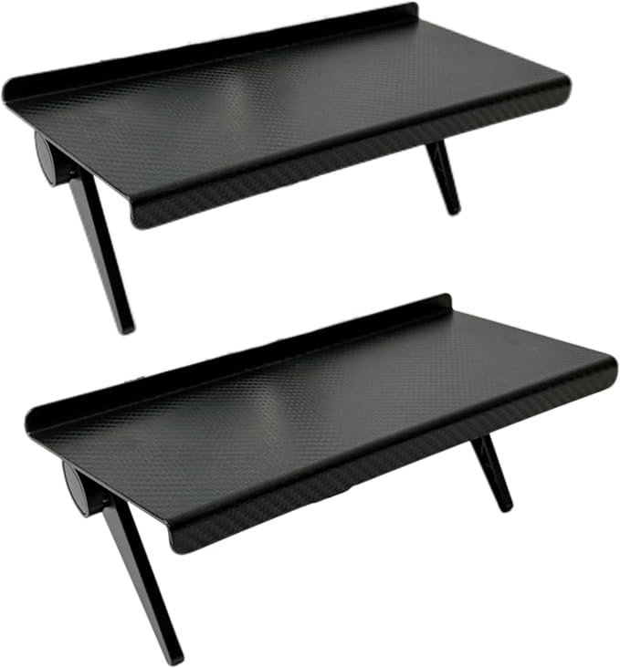 Speaker Mounts,1 Pair Universal TV Shelf Brackets | No Drilling Floating Shelves,Adjustable TV Top Shelf TV Shelf,Space Saving Home Organizer