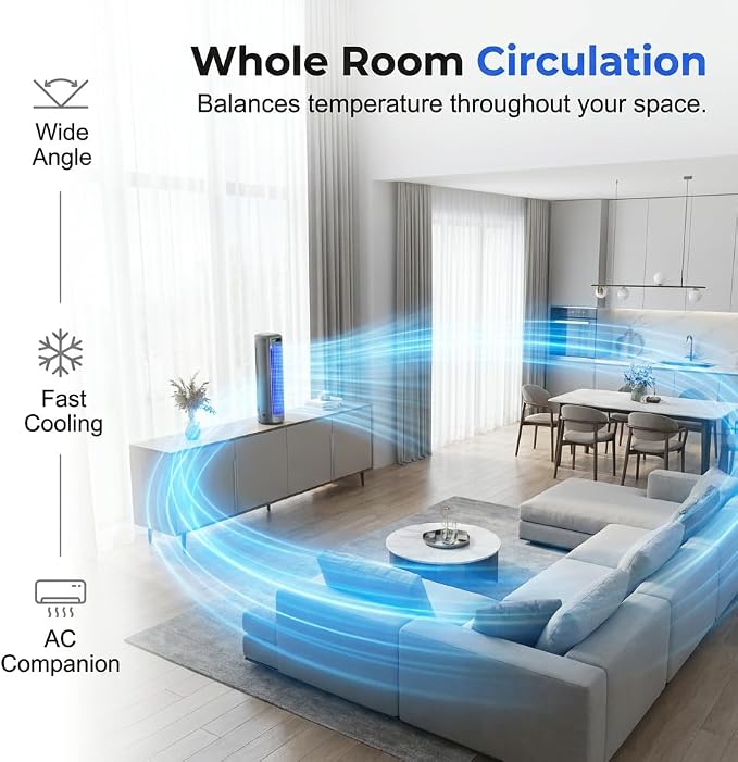 Portable Air Conditioner Cooling Fan Quiet with 3 Speeds, 2026 Upgraded Wall Mounted Fan, Portable Usb Desk Fan, Quiet Small Room Fan for Home Room (Beige)