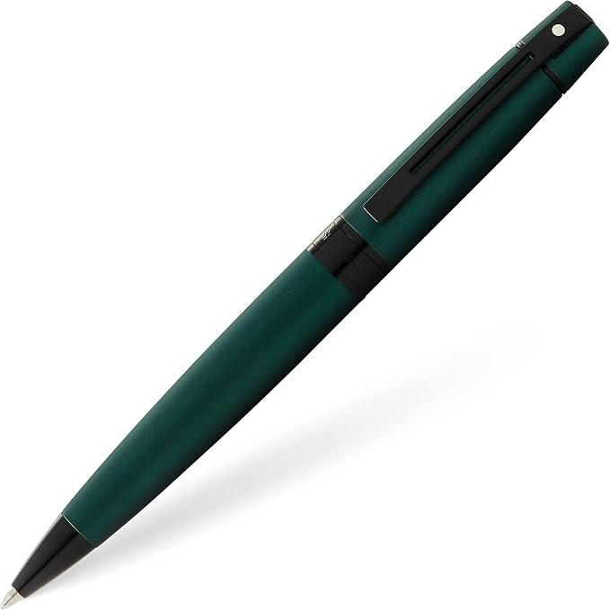 Sheaffer 300 Matte Green Lacquer Ballpoint Pen