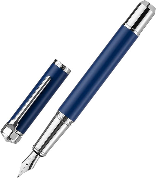 Ellington Pens Pocket Size Fountain Pen – Luxury Travel Calligraphy Pen | Premium Executive Writing Tool | Includes 1 Ink Cartridge, 3 Converters & Gift Box