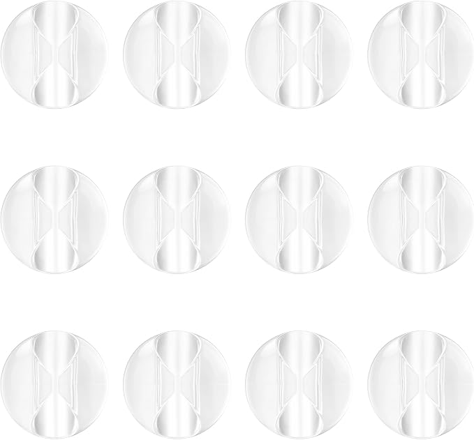 12 Pack Cable Clips, Clear Adhesive Cord Organizer Holder for Desk | Transparent Design, Strong Adhesion, Leave No Trace, Cable Management for Car Cubicle Nightstand, Home Office Essentials